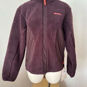 Madhappy/Columbia Sherpa Purple Fleece Jacket